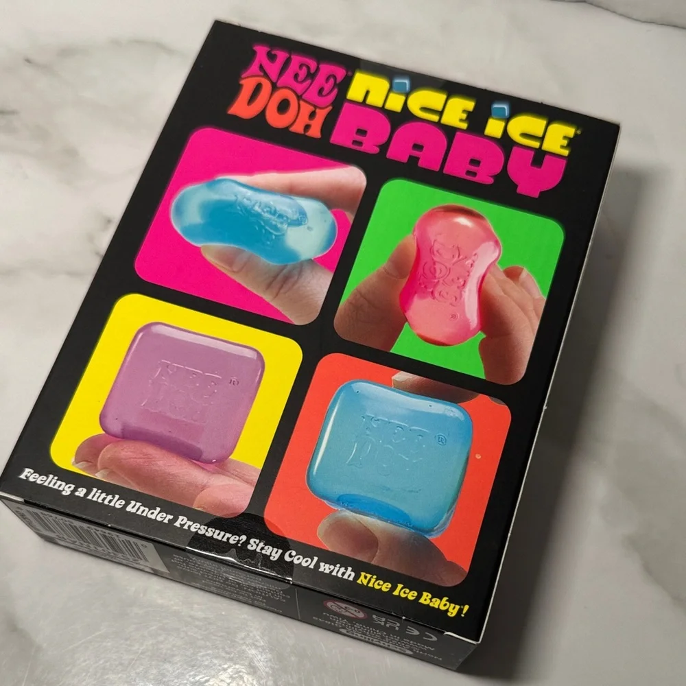 NeeDoh Nice Ice Baby Blue Pink Purple. New - Picture 6 of 7